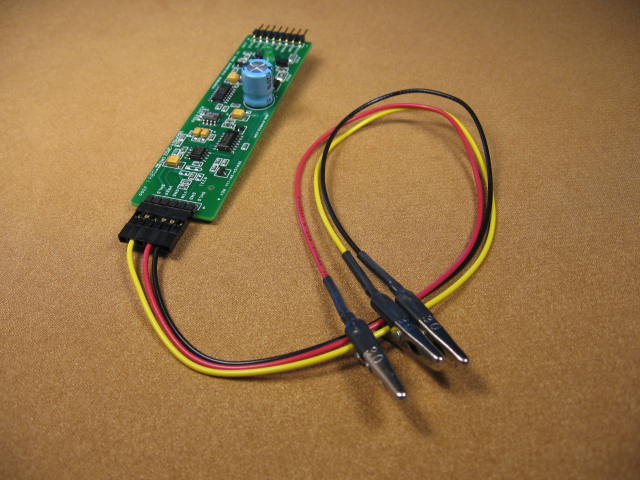 SER1CH-UA-1in with cable for analog input and reference