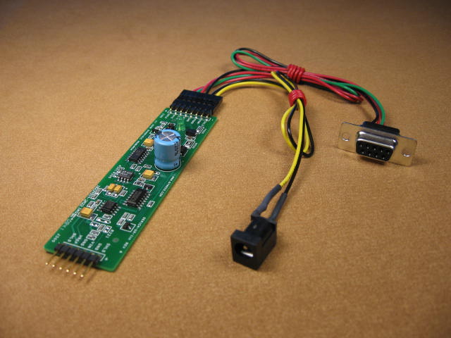 SER1CH-UA-1in with cable for power and RS232