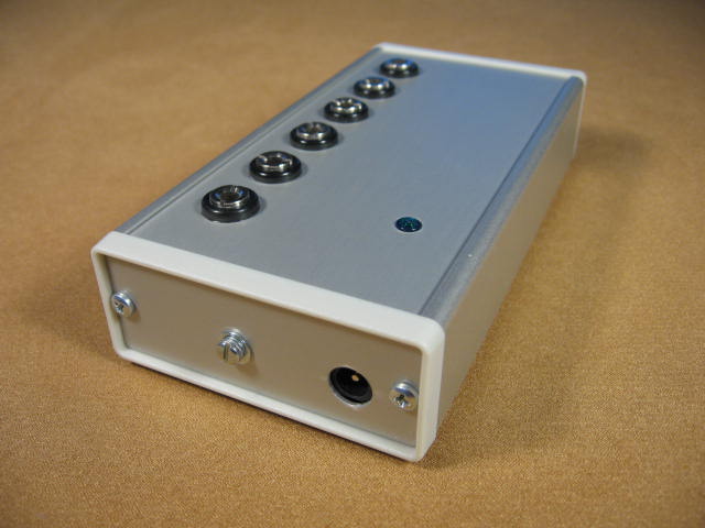 VREF-399 back panel with 2.1mm power jack (12vdc)