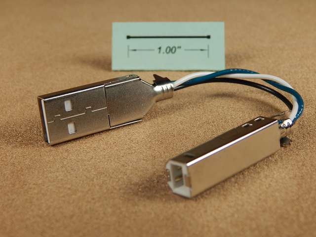 USB4CH-ADAPTER-BBB-CABLE custom short discrete wire USB cable